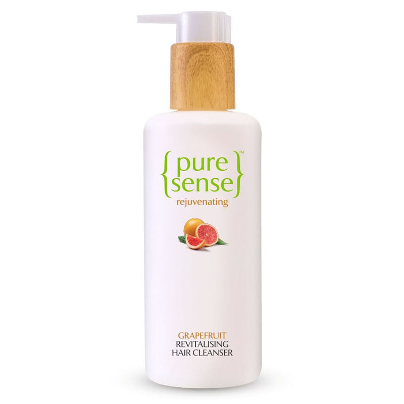 PureSense Vitamin-C , Grapefruit Shampoo, Oily & Chemically Treated Hair, No Sulphate & Paraben