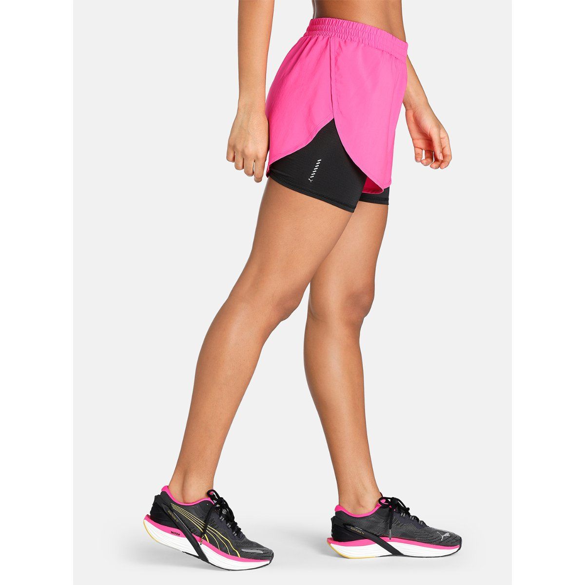 Puma Blast 3inch Womens Pink/Blue Shorts main image 0