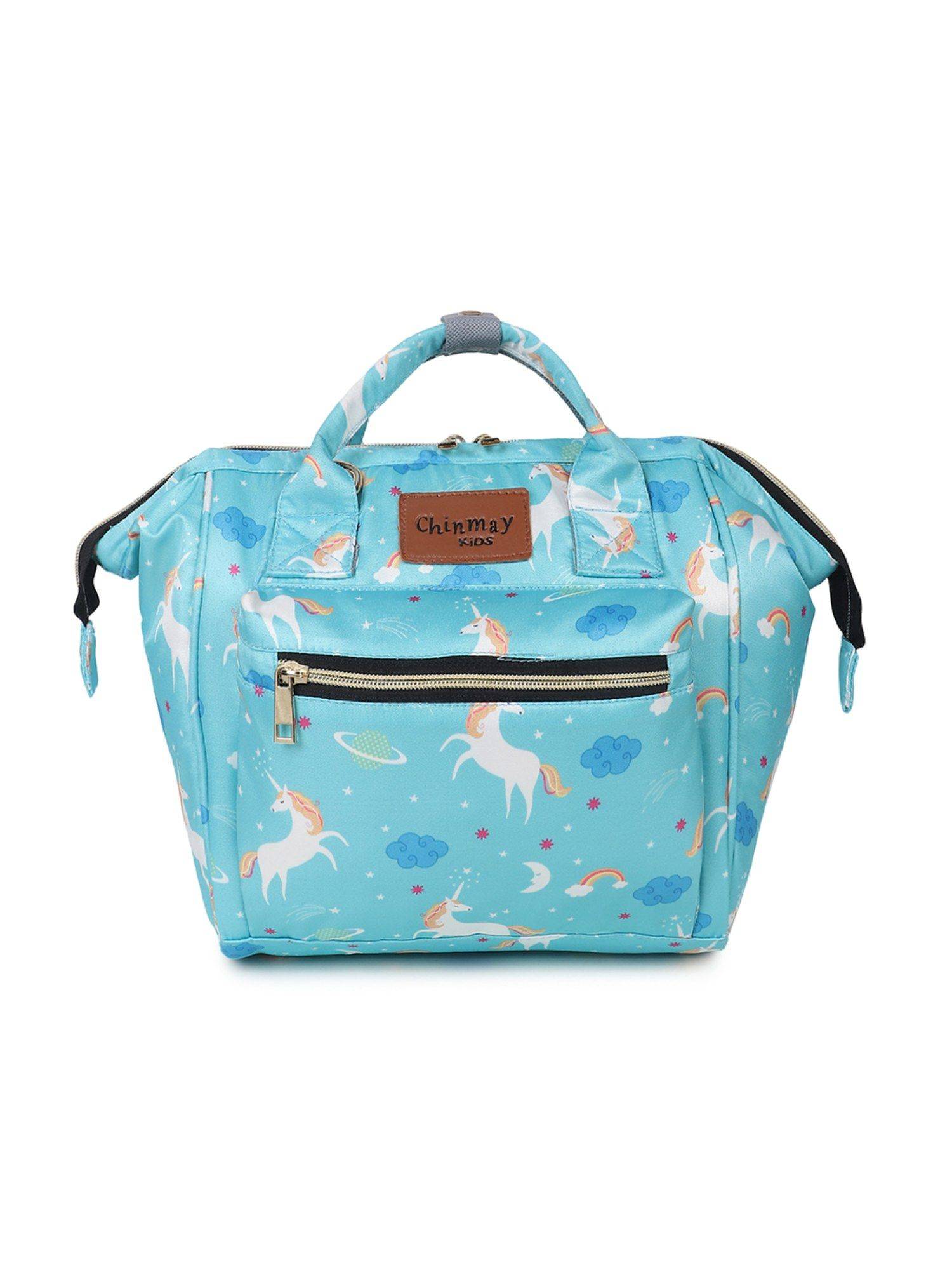 Chinmay Kids Baby Polyester New Born Casual Travel Outing Stylish Mini Diaper Backpack