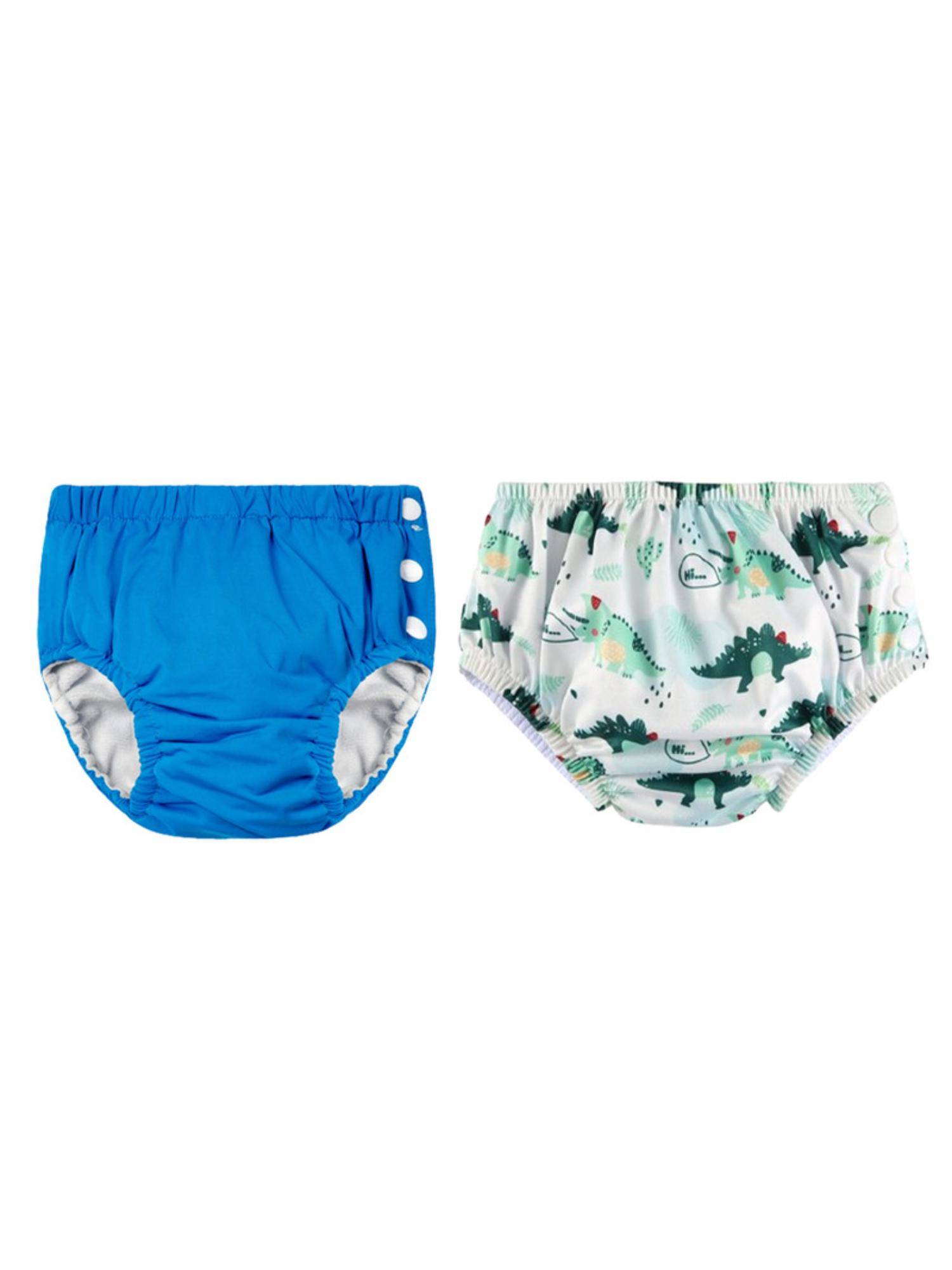 Chinmay Kids Multi-Color Reusable Swim Diapers (L) (Pack of 2) (Pack of 2)