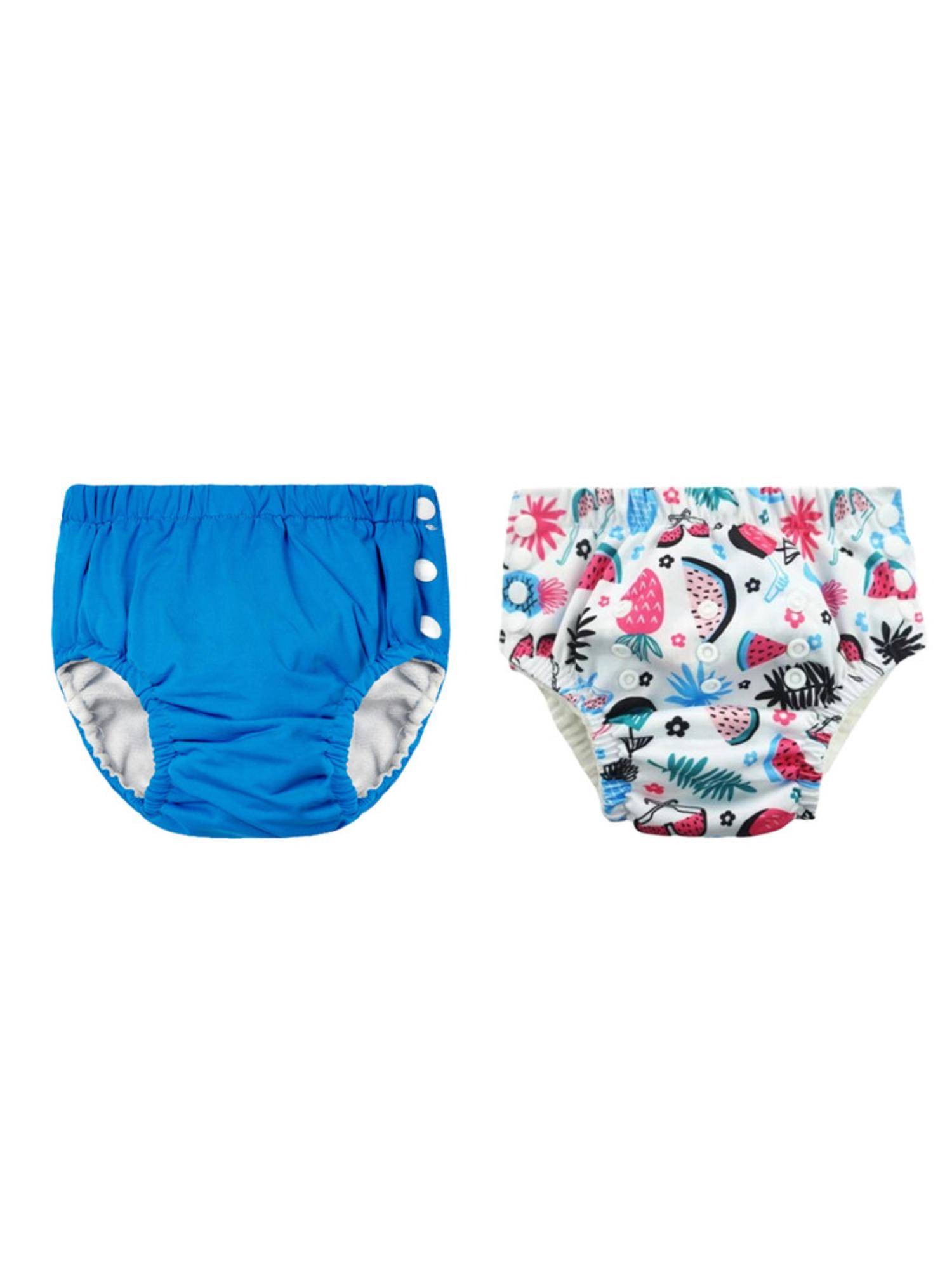 Chinmay Kids Reusable Swim Diaper Pants - Pack of 2 (4BT_SWIM_20) (Large)