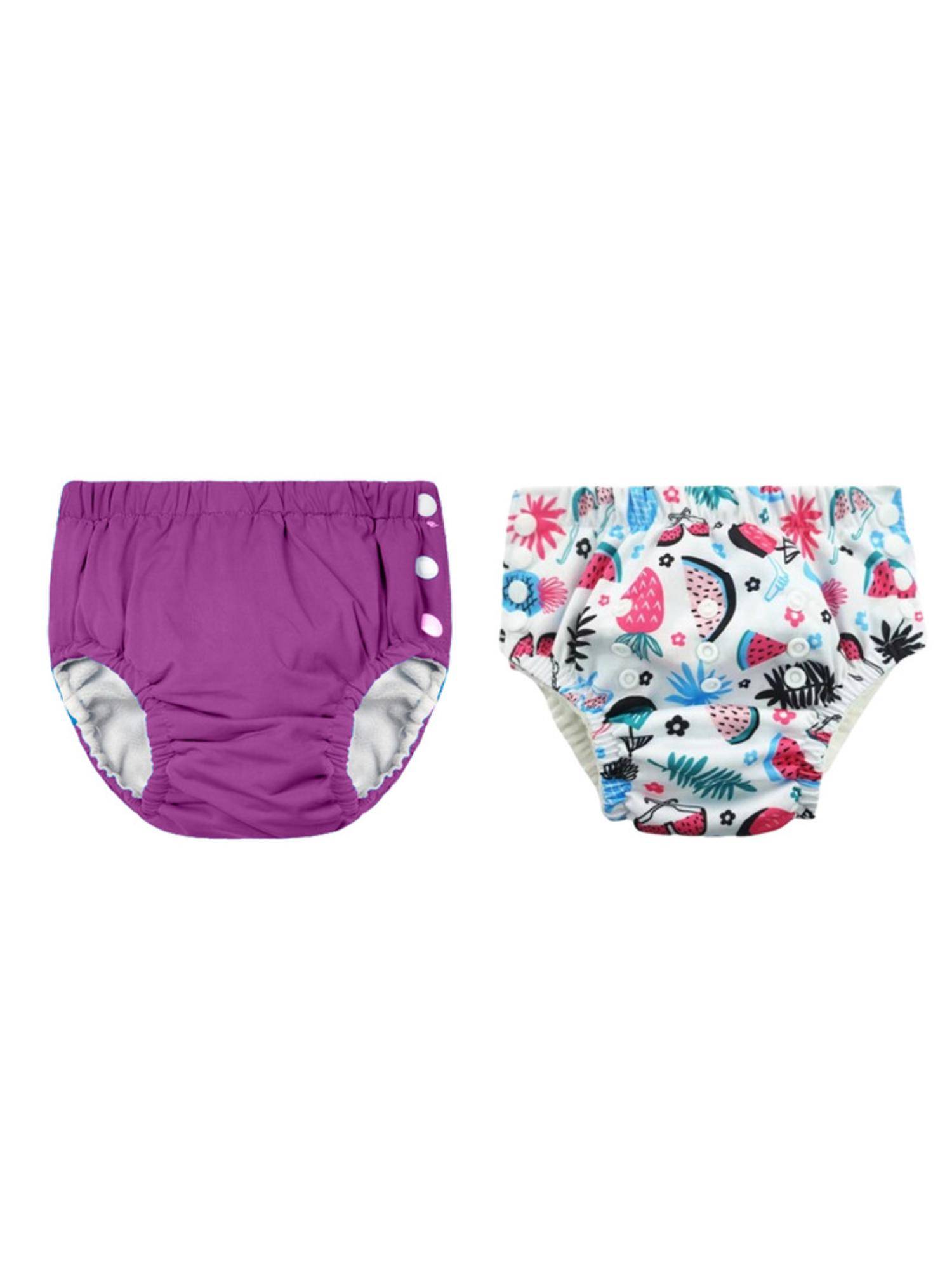 Chinmay Kids Reusable Swim Diaper Pants - Pack of 2 (4BT_SWIM_45) (Large)