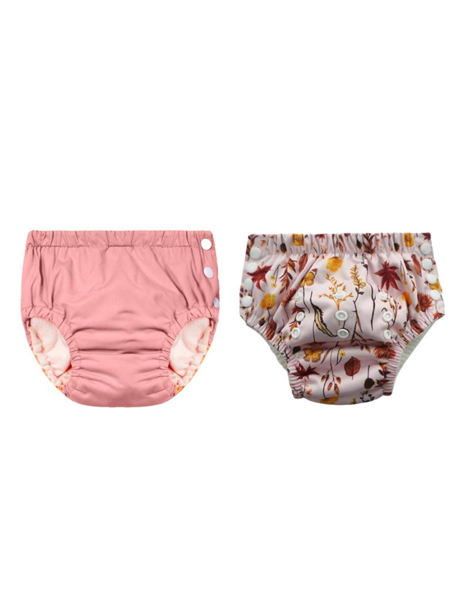 Chinmay Kids Reusable Swim Diaper Pants - Pack of 2 (4BT_SWIM_82) (Large)