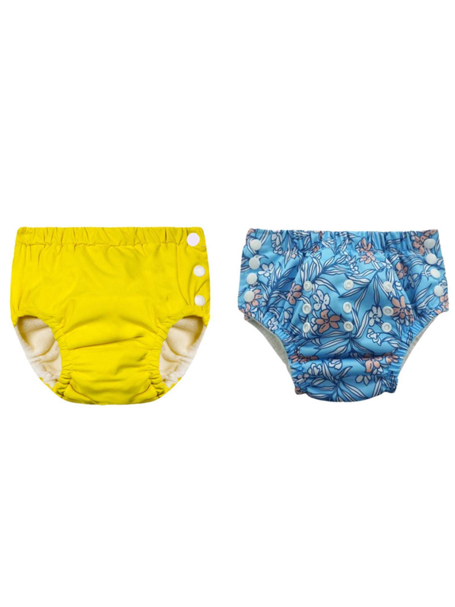 Chinmay Kids Reusable Swim Diaper Pants - Pack of 2 (4BT_SWIM_165) (Large)