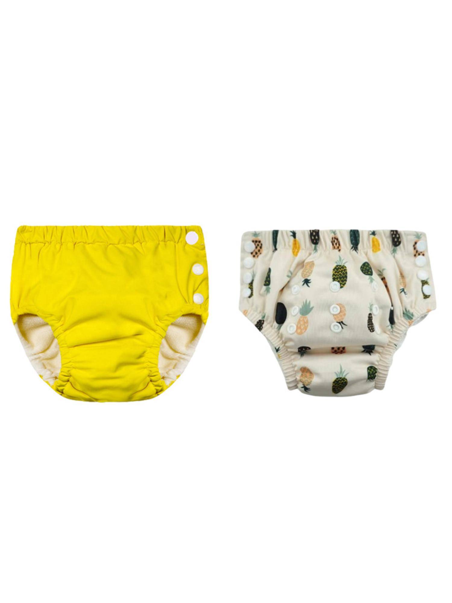 Chinmay Kids Reusable Swim Diaper Pants - Pack of 2 (4BT_SWIM_175) (Large)