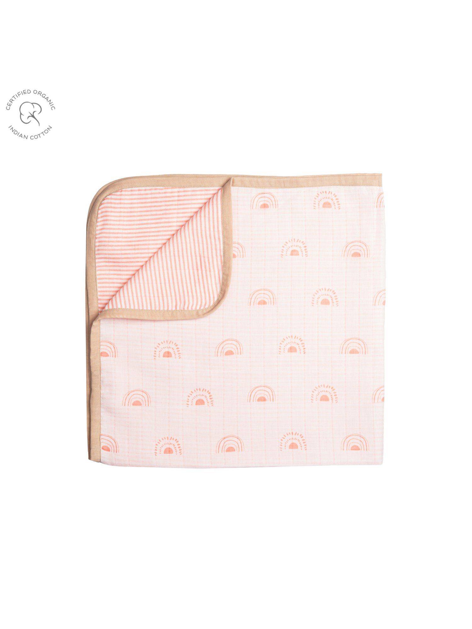Masilo Organic Muslin Blanket - Over The Rainbow