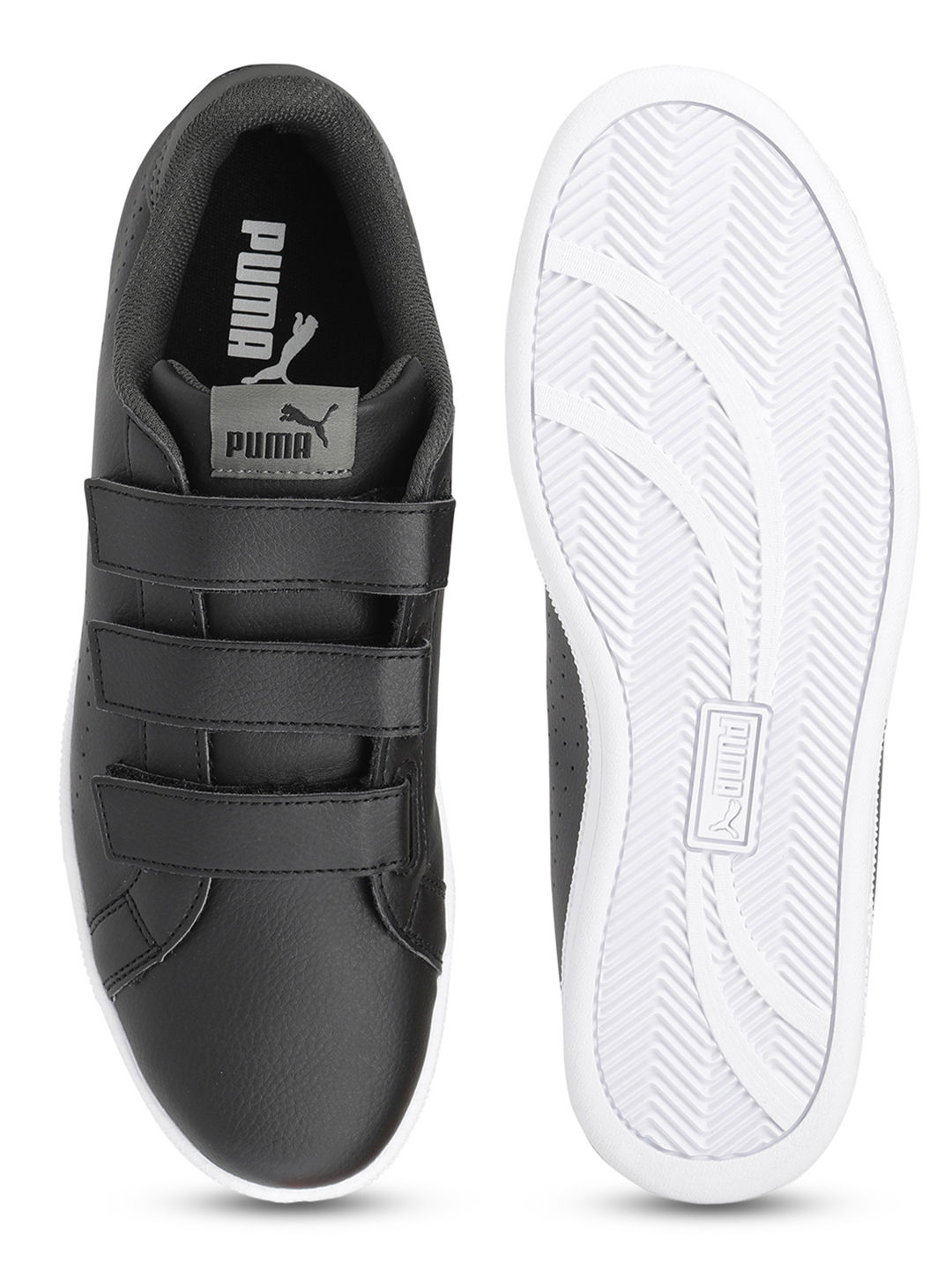 puma smash velcro black