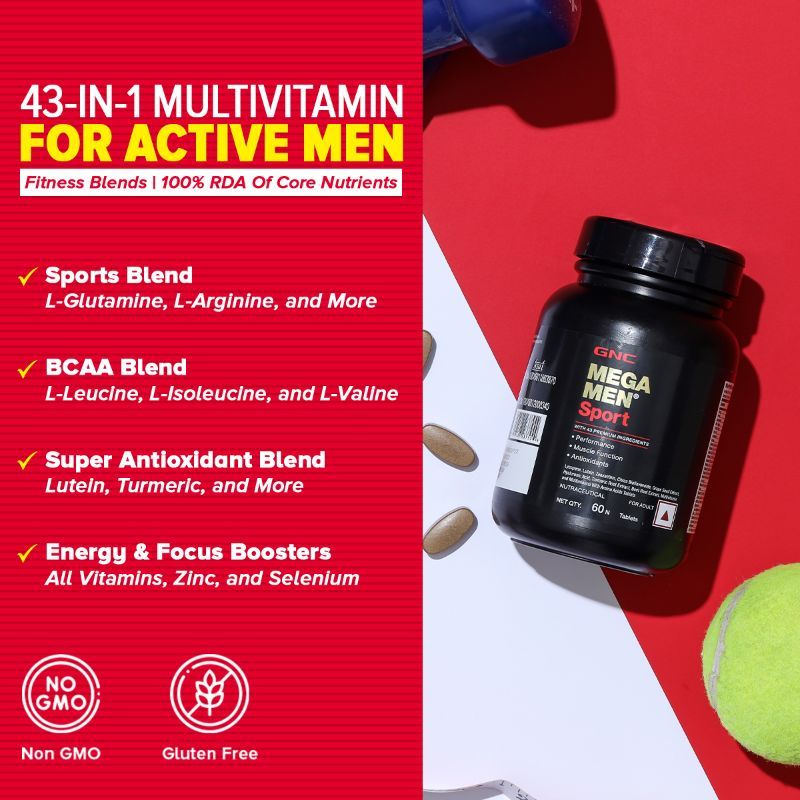 GNC Mega Men Sport Multivitamin For Men Buy GNC Mega Men Sport