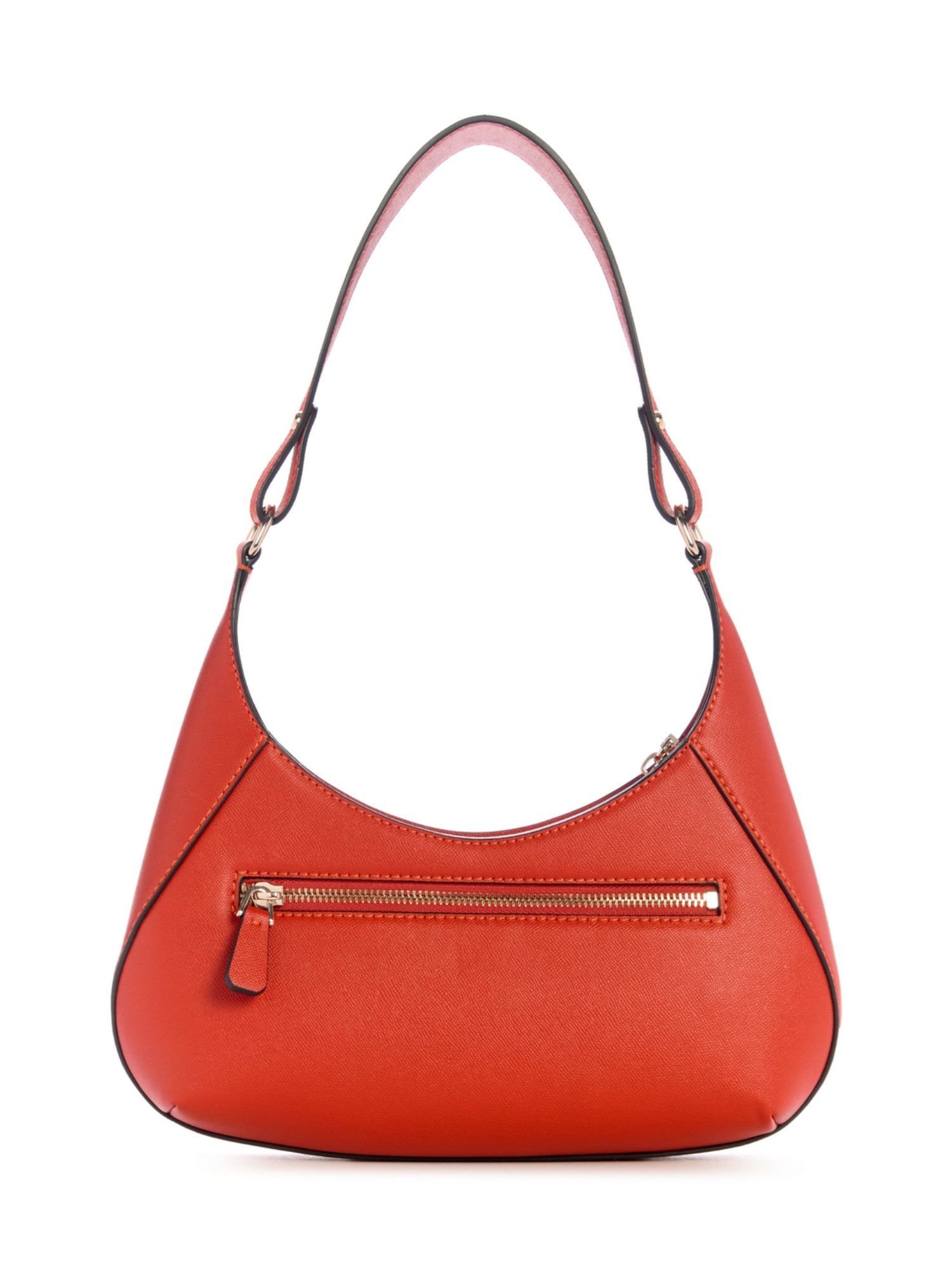 Buy Guess Chili Textured Mimina Top Zip Handbag Online