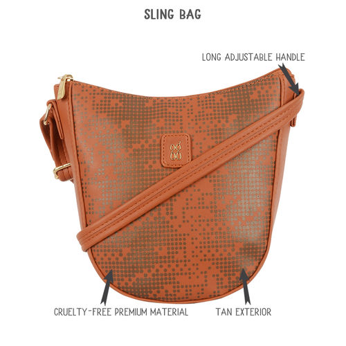 Baggit GG Women's Sling Bag - Extra Large (Brown) : : Fashion