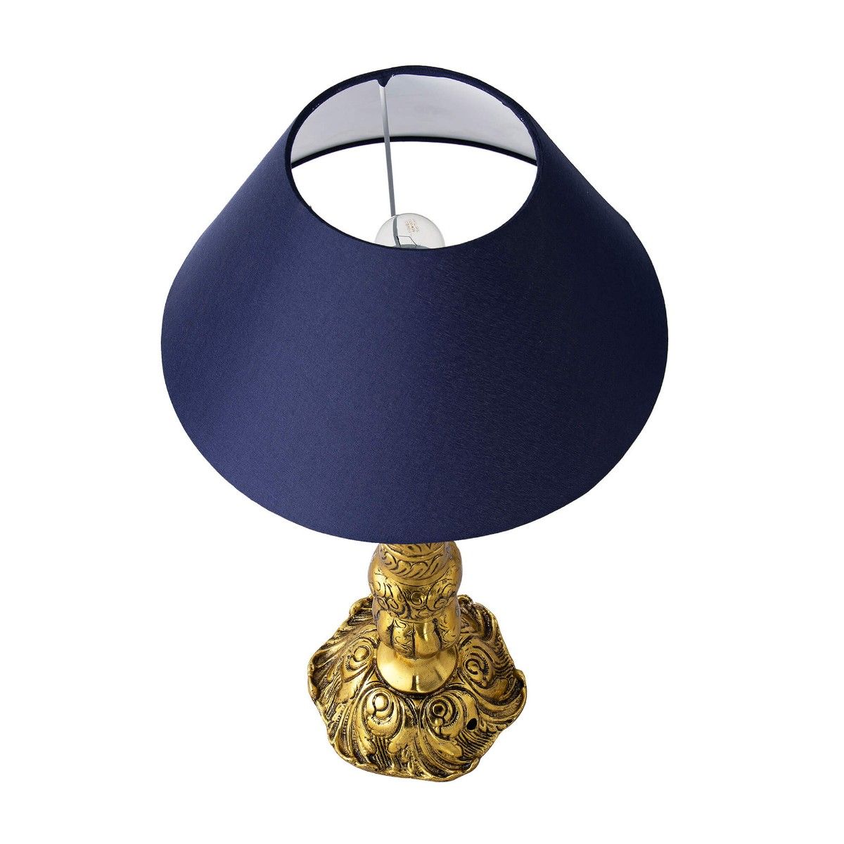 Homesake Metal Table Lamps Shade Mulholland Blue Buy Homesake Metal