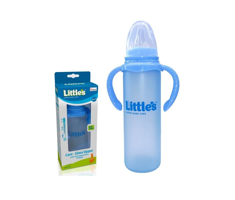 Little's Glass Sipper - Blue