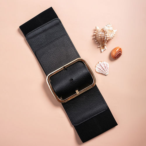 Titan Formal Black Belt (XL) At Nykaa Fashion - Your Online Shopping Store