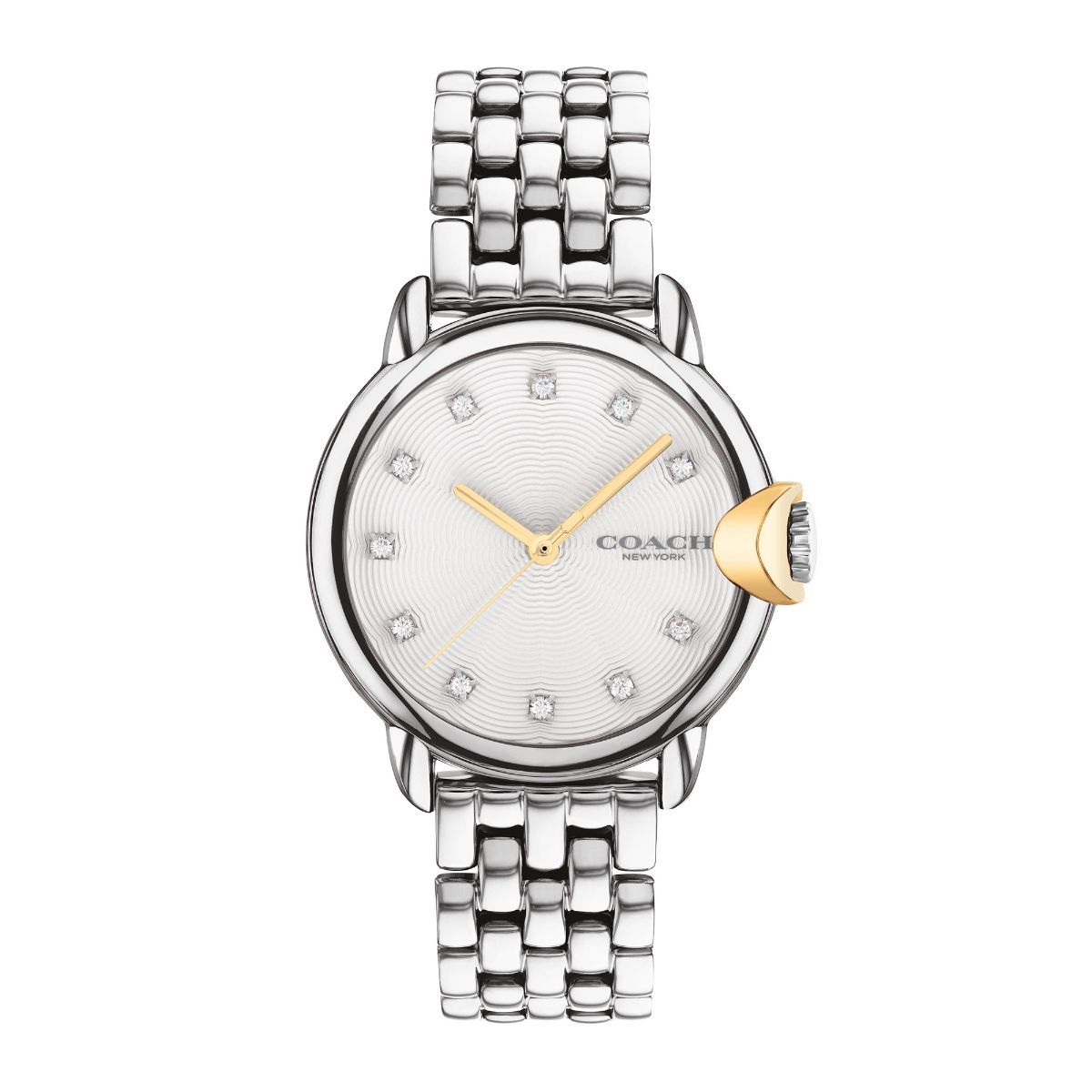 Buy Coach CO14503818W White Dial Analog Watch for Women Online