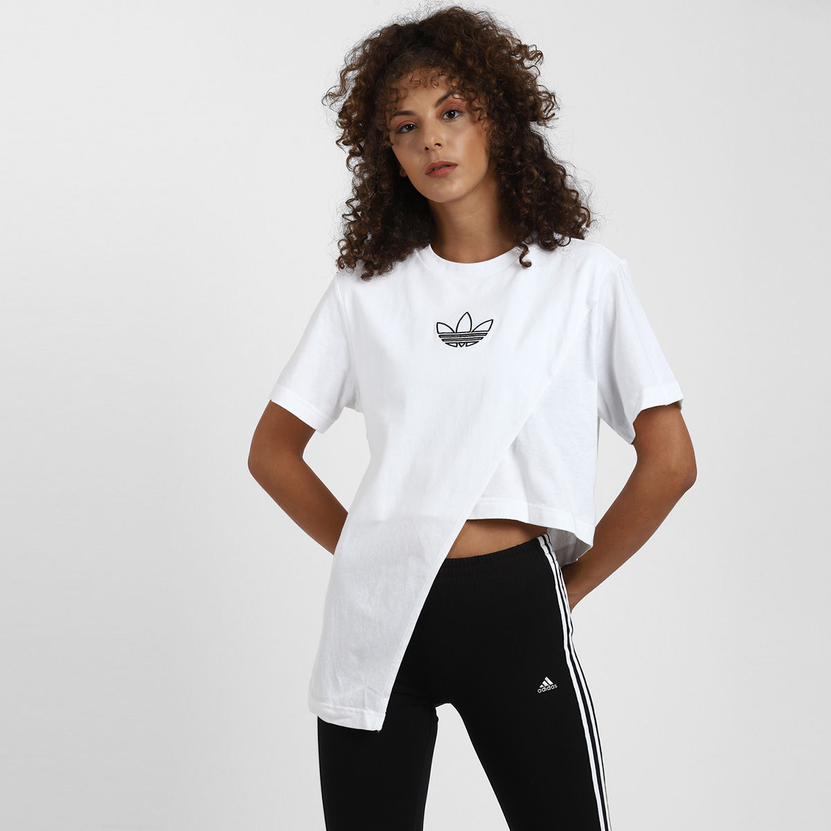 adidas Originals BOXY T-SHIRT White Casual T-shirt (XXS-XS): Buy adidas Originals BOXY White Casual T-shirt (XXS-XS) Online at Best Price in India | Nykaa