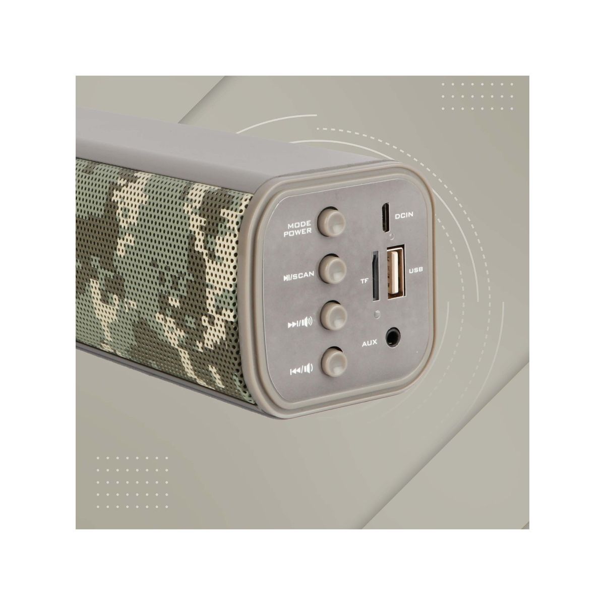 Zebronics Speaker With Bluetooth Support, USB, Aux, MSD And Built In FM, ZebVita Plus(Ice