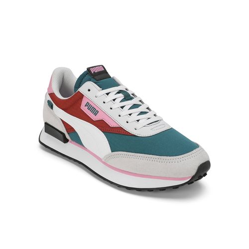 Buy Puma FUTURE RIDER PLAY ON Unisex Green Sneakers Online