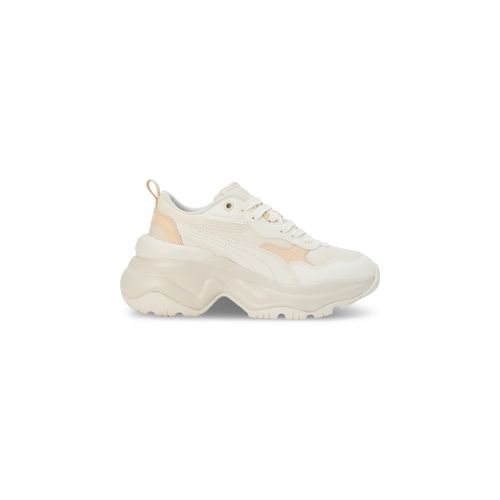 Puma Cilia Wedge Women's Off White Sneakers (UK 3)