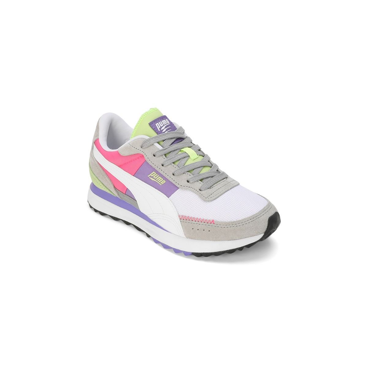 Puma Road Rider SD Unisex Grey Sneakers (UK 3)