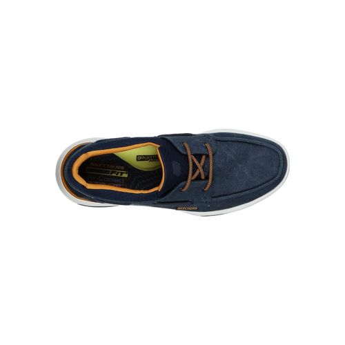 Buy SKECHERS Bellinger- Garmo Navy Blue Lace Up Casual Shoes Online