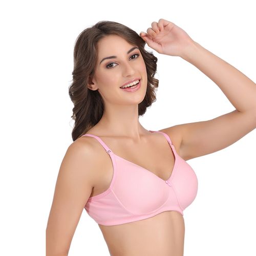 Buy Groversons Paris Beauty Multicolour Pack Of 3 Contrast Belt Paded Bra  on Snapdeal