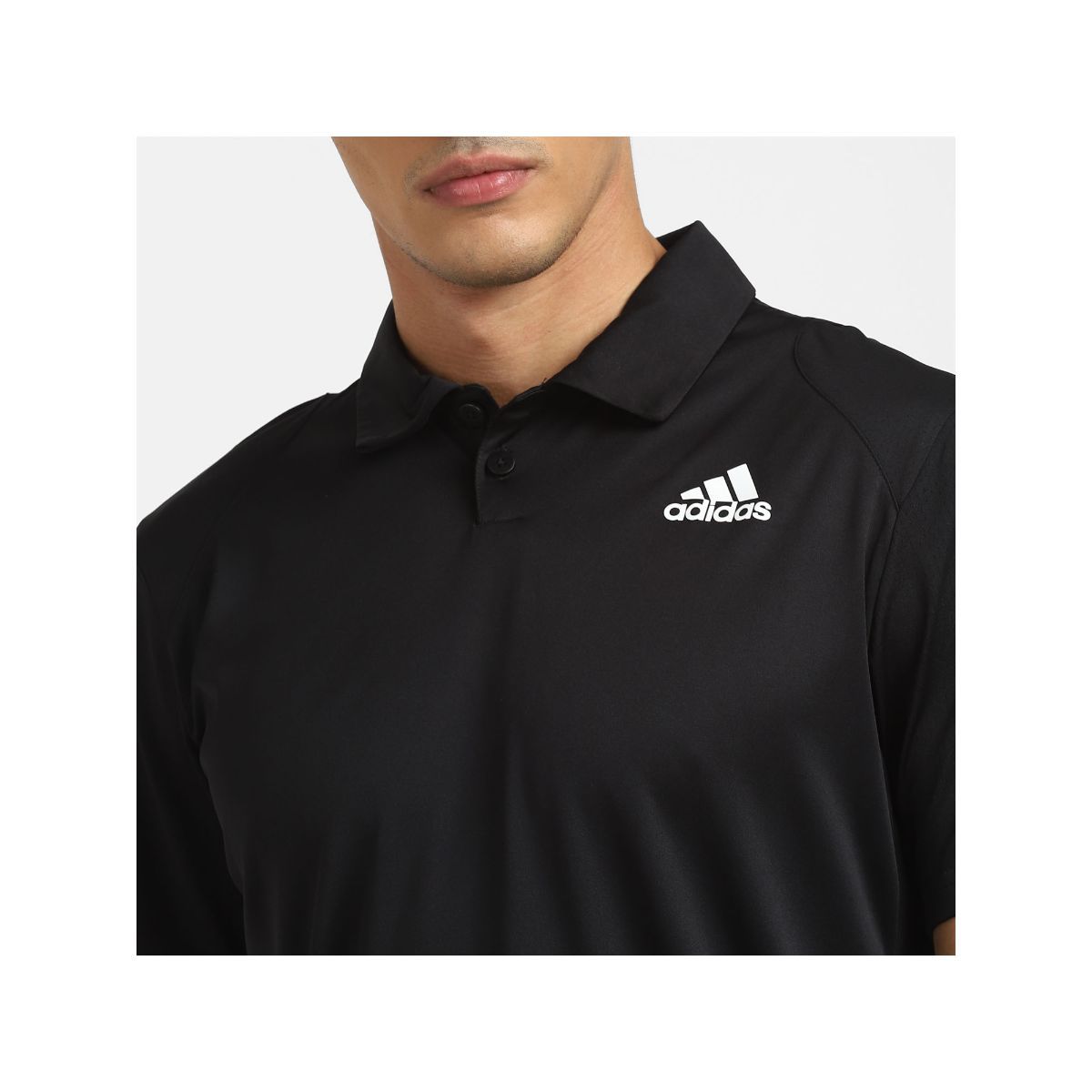 Buy adidas Club 3str Polo Black Tennis Polo Shirts Online