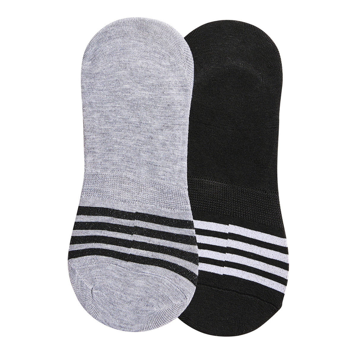 Buy Secrets by Zerokaata Unisex Pack Of 2 Assorted Striped Cotton Shoe
