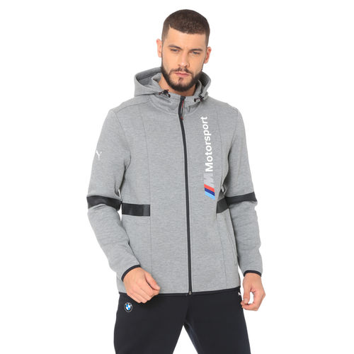 Puma Bmw M Motorsport Mens Gray Zip Up Hoodie: Buy Puma Bmw M Motorsport  Mens Gray Zip Up Hoodie Online at Best Price in India | NykaaMan