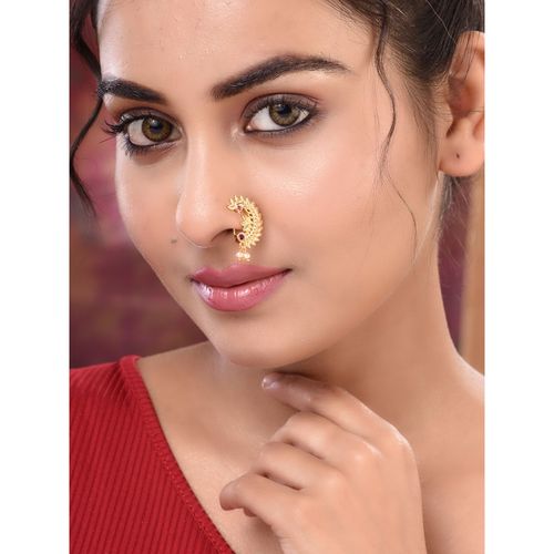 Small Marathi Nose Pin Maharashtrian Nath Nose Pin Small Size
