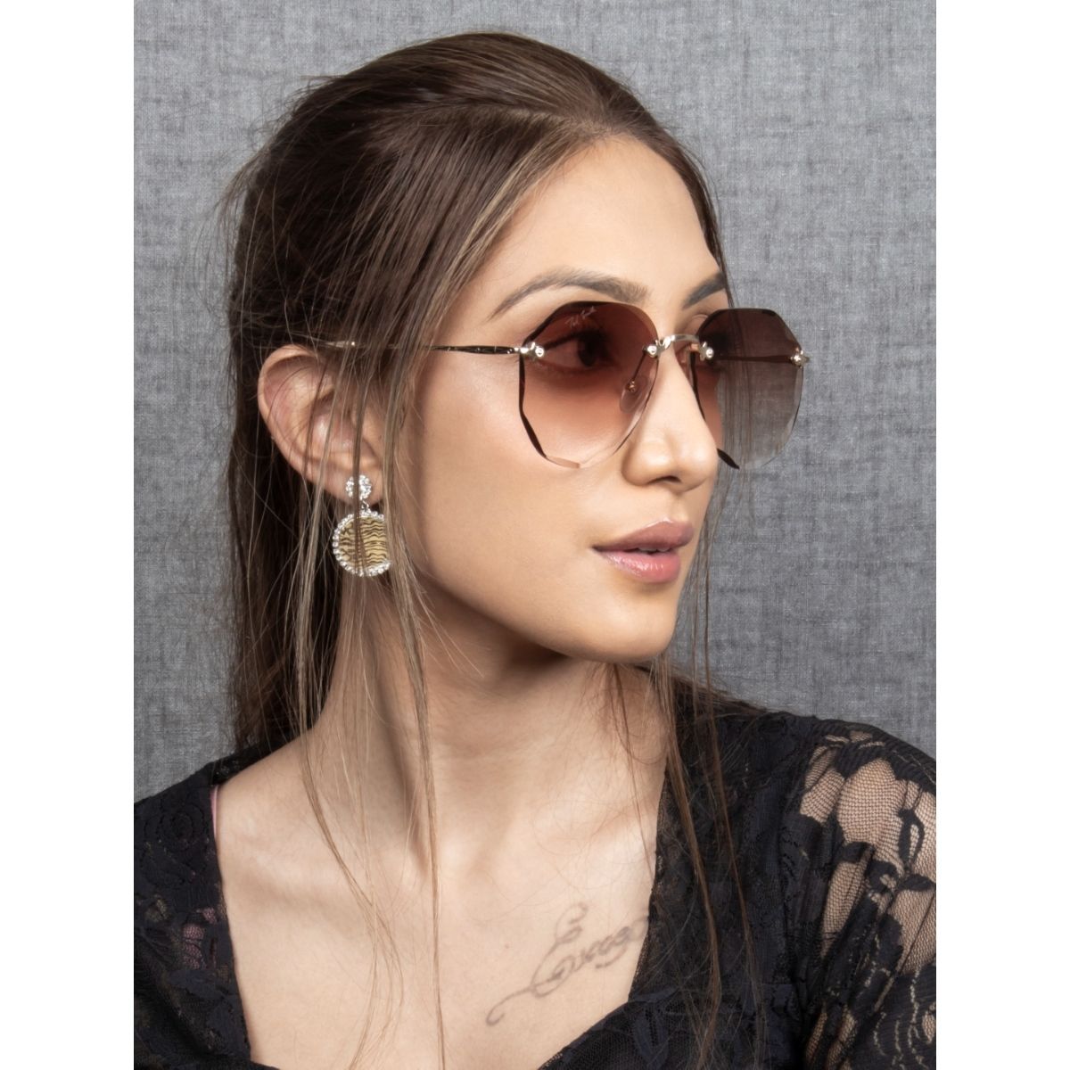 Buy online Rowdy By Ted Smith Uv Protection Round Sunglasses For Men  Women|52| from Eyewear for Men by Ted Smith for ₹810 at 66% off | 2024  Limeroad.com