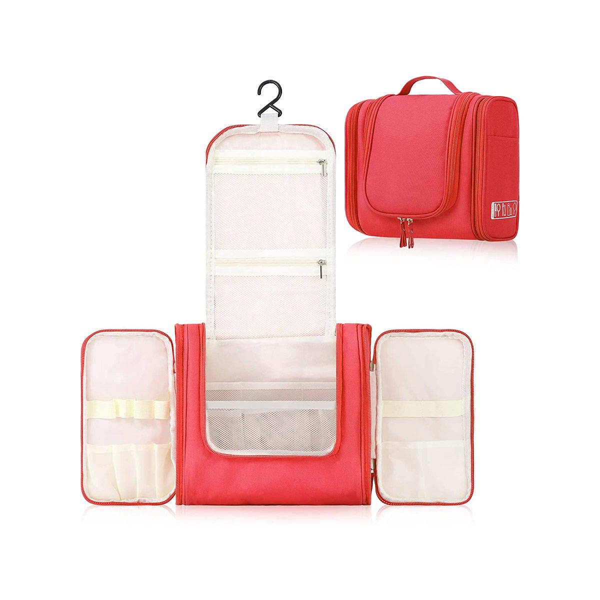 House of Quirk Red Durable Waterproof Travel Organizer