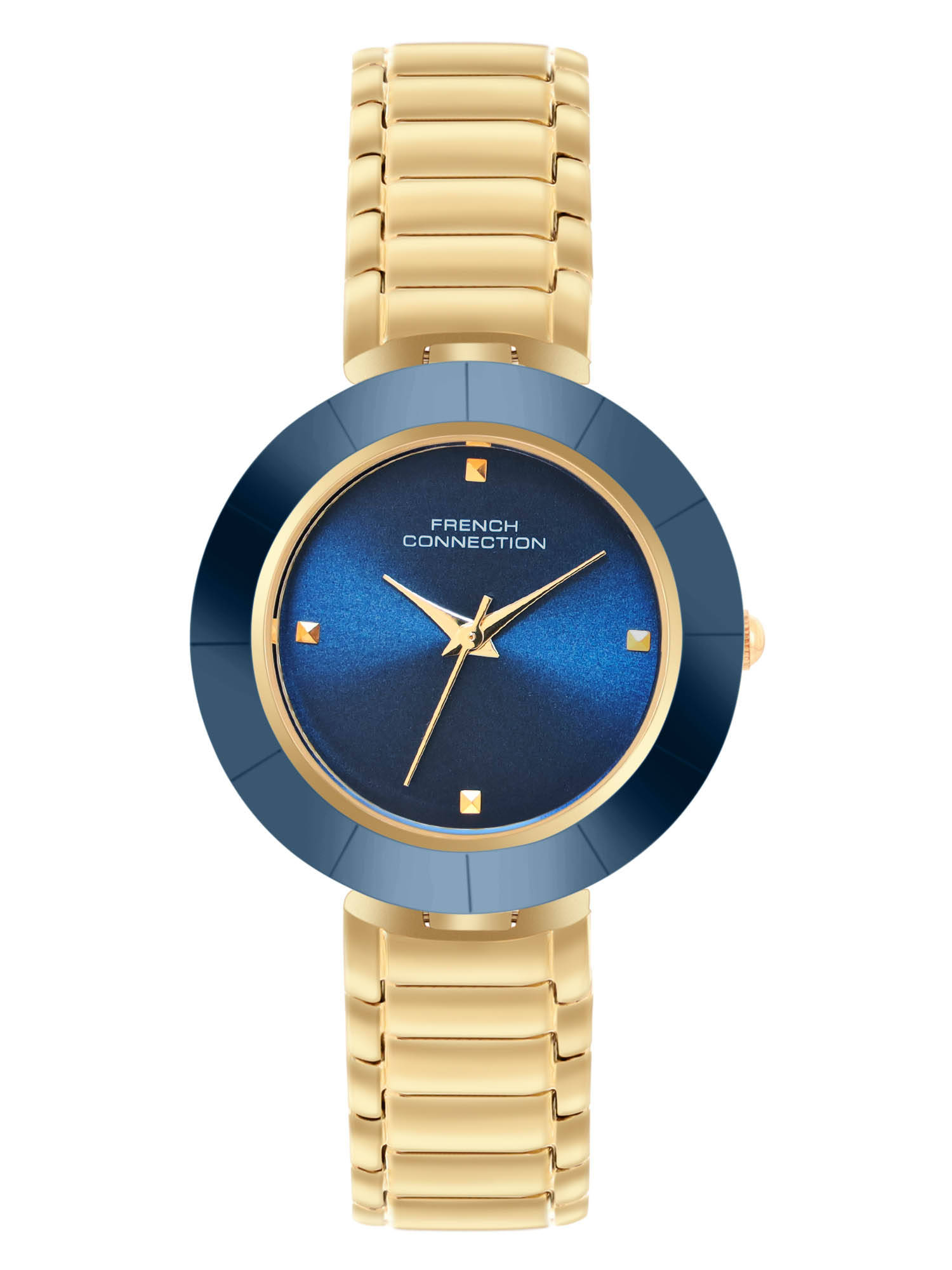 French Connection BLUE Dial Analog Watch for Women (FCN0136UGM)