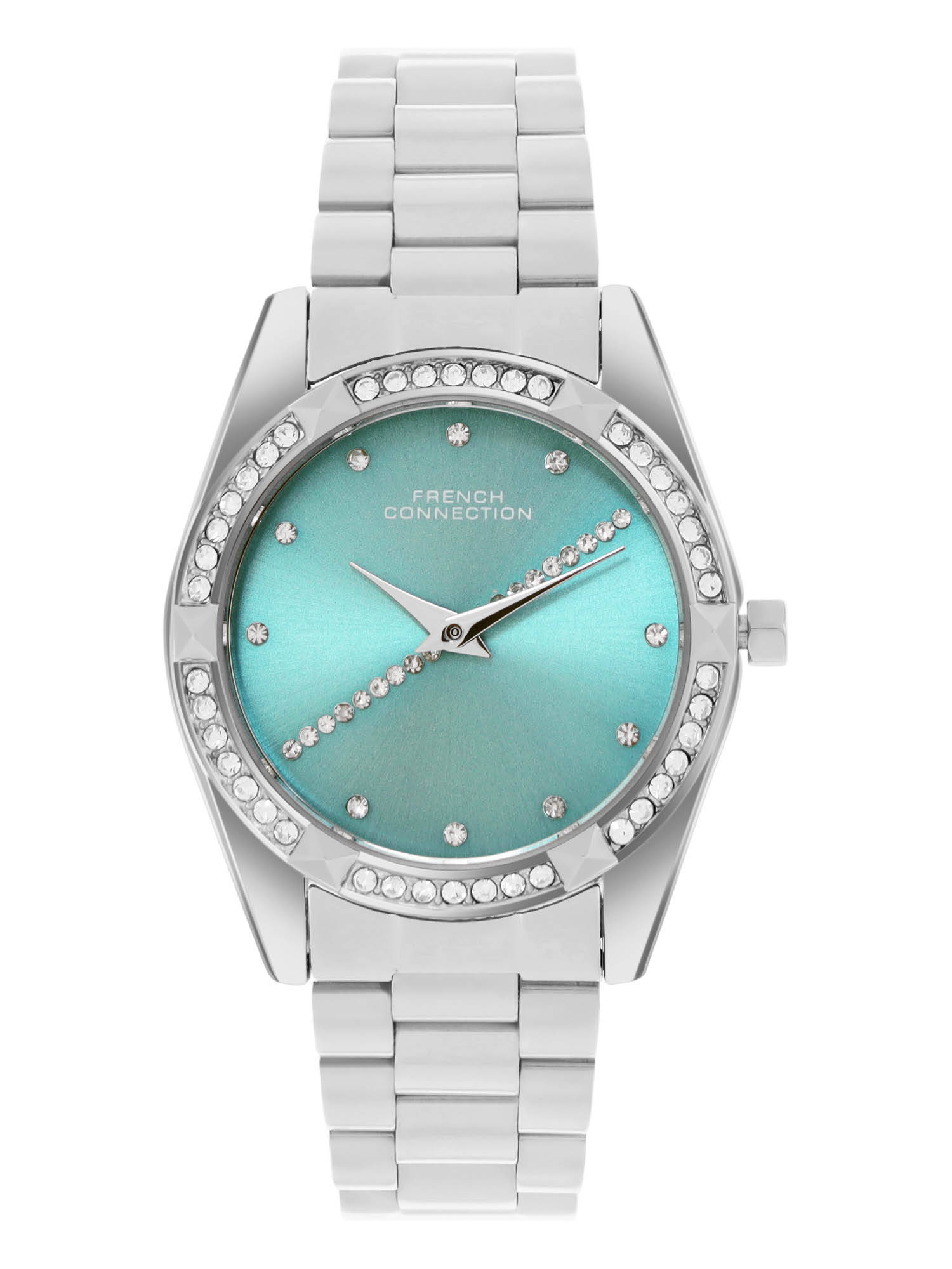 French Connection Sea Green Dial Analog Watch for Women (FCN0138SM)