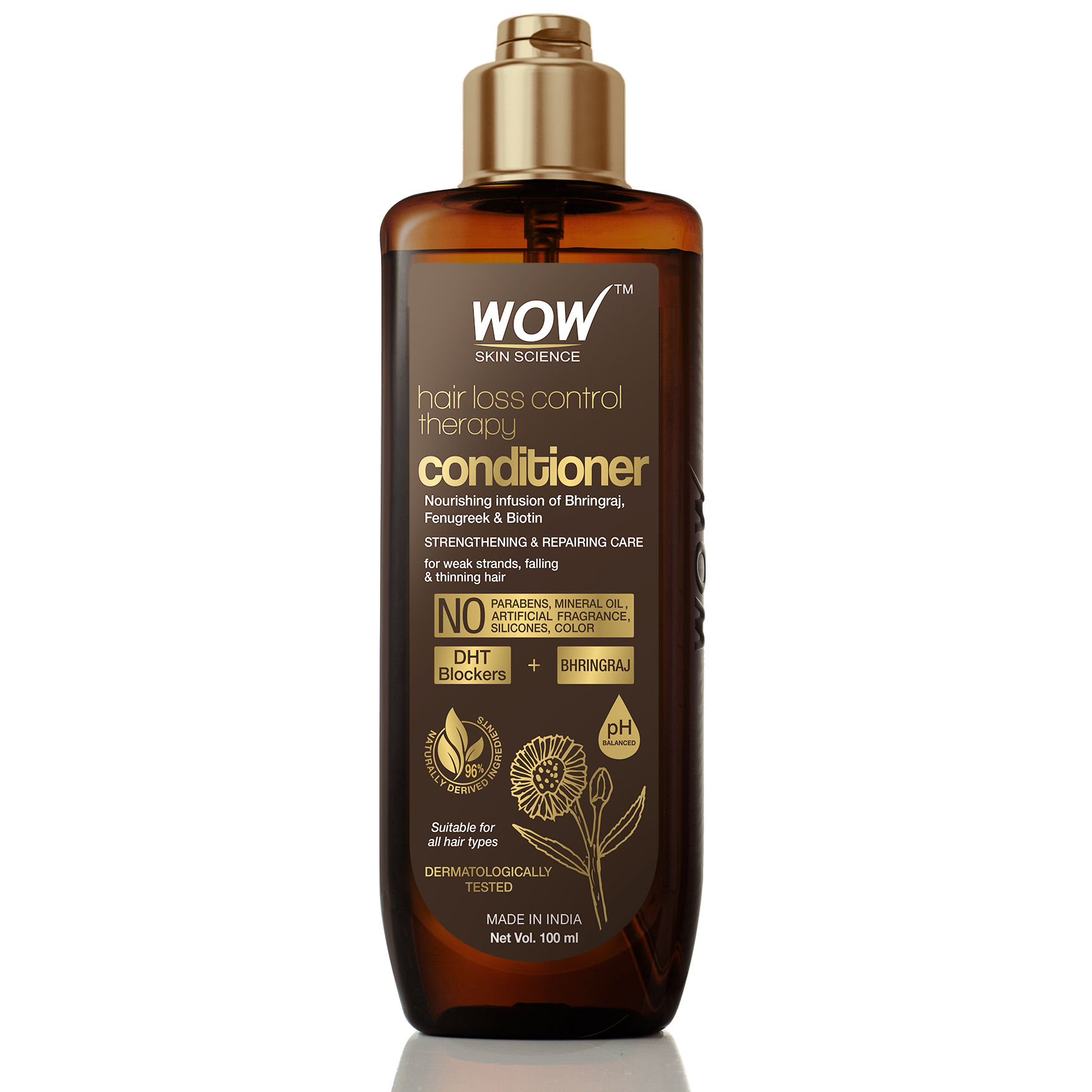 WOW Skin Science Hair Loss Control Therapy Conditioner: Buy WOW Skin  Science Hair Loss Control Therapy Conditioner Online at Best Price in India  | NykaaMan