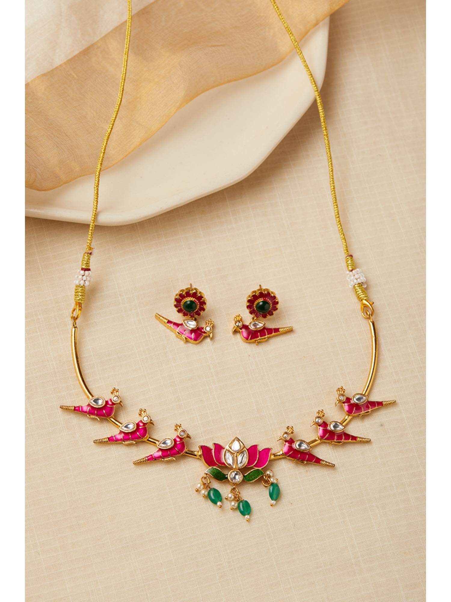 Viana Jewels Kamal Hasli Adjustable Jewellery Set