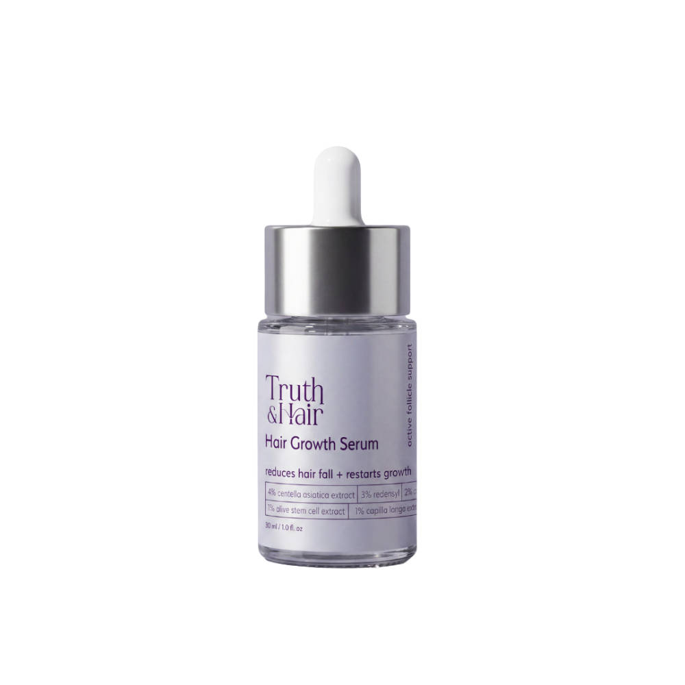 Truth & Hair Hair Growth Serum - Rosemary, Caffeine, Saw Palmetto & Ginseng