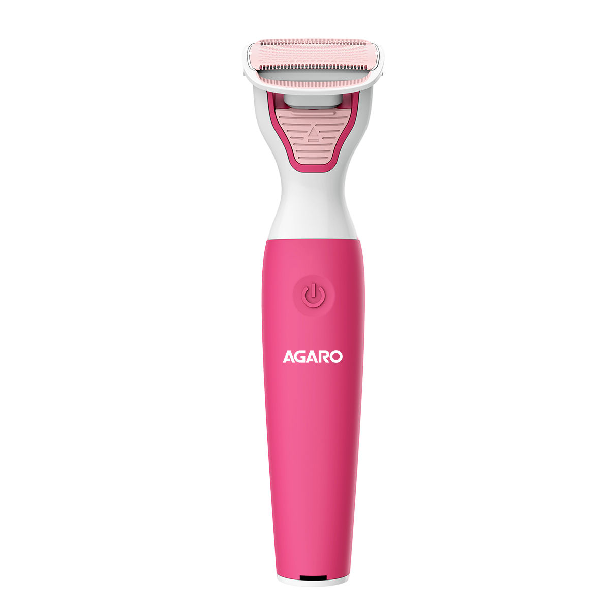 Agaro FT-2001 Female Groomer For Arms- Legs & Bikini Area With Rose Gold Blades (Pink)