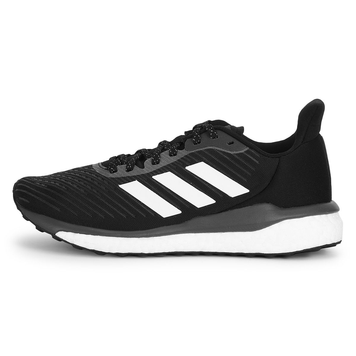 adidas Solar Drive 19 W Black Running Shoes UK 3.5