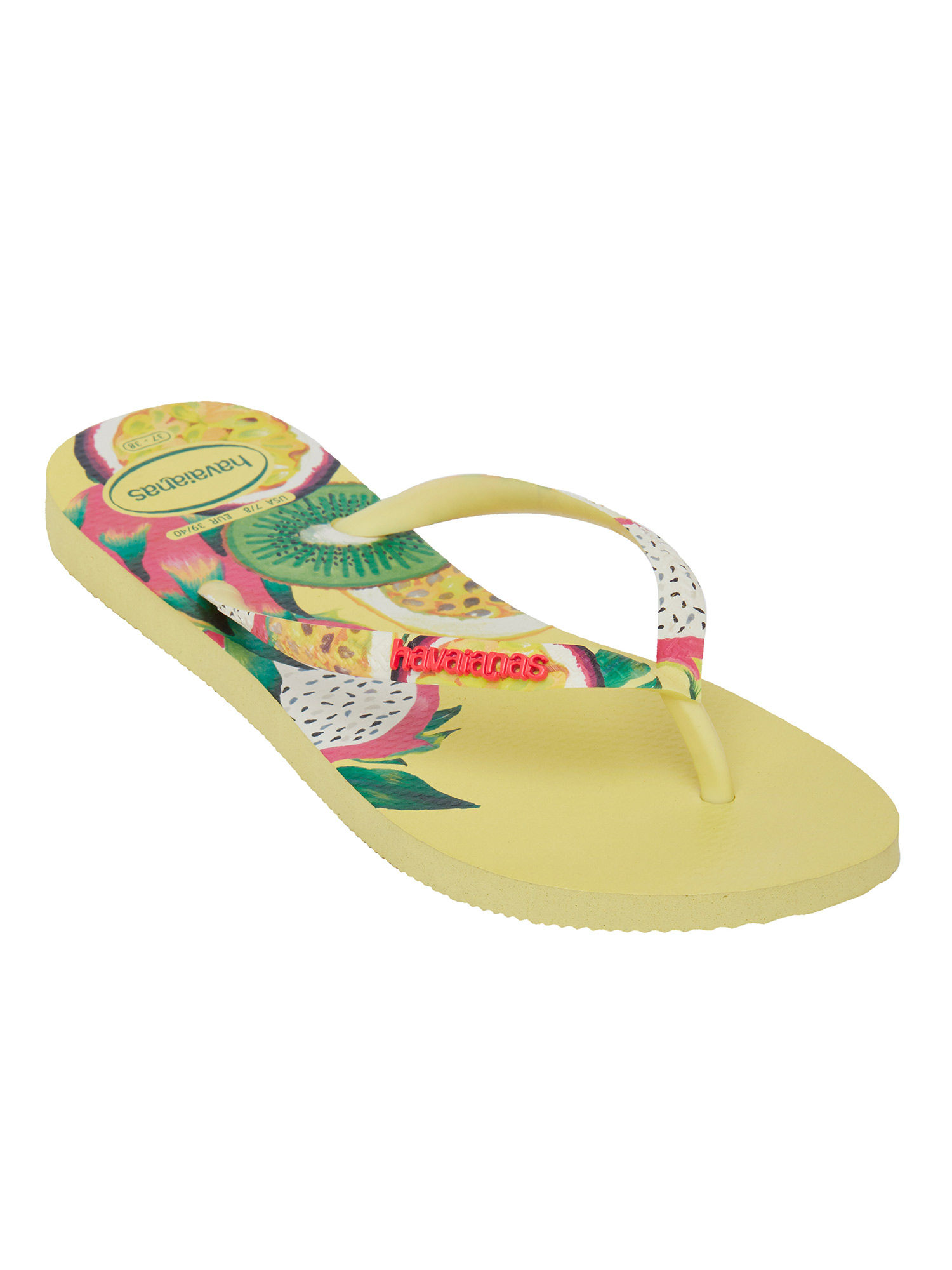 Havaianas Yellow Slim Sensation Flipflops EURO 35 36