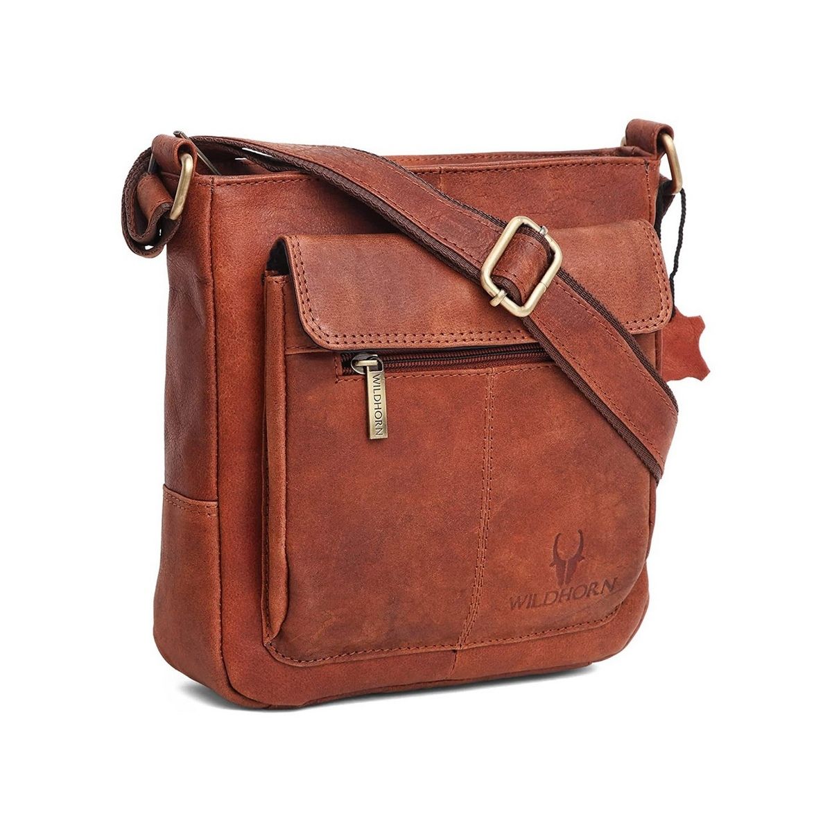 Leather sling bags on sale for mens online india