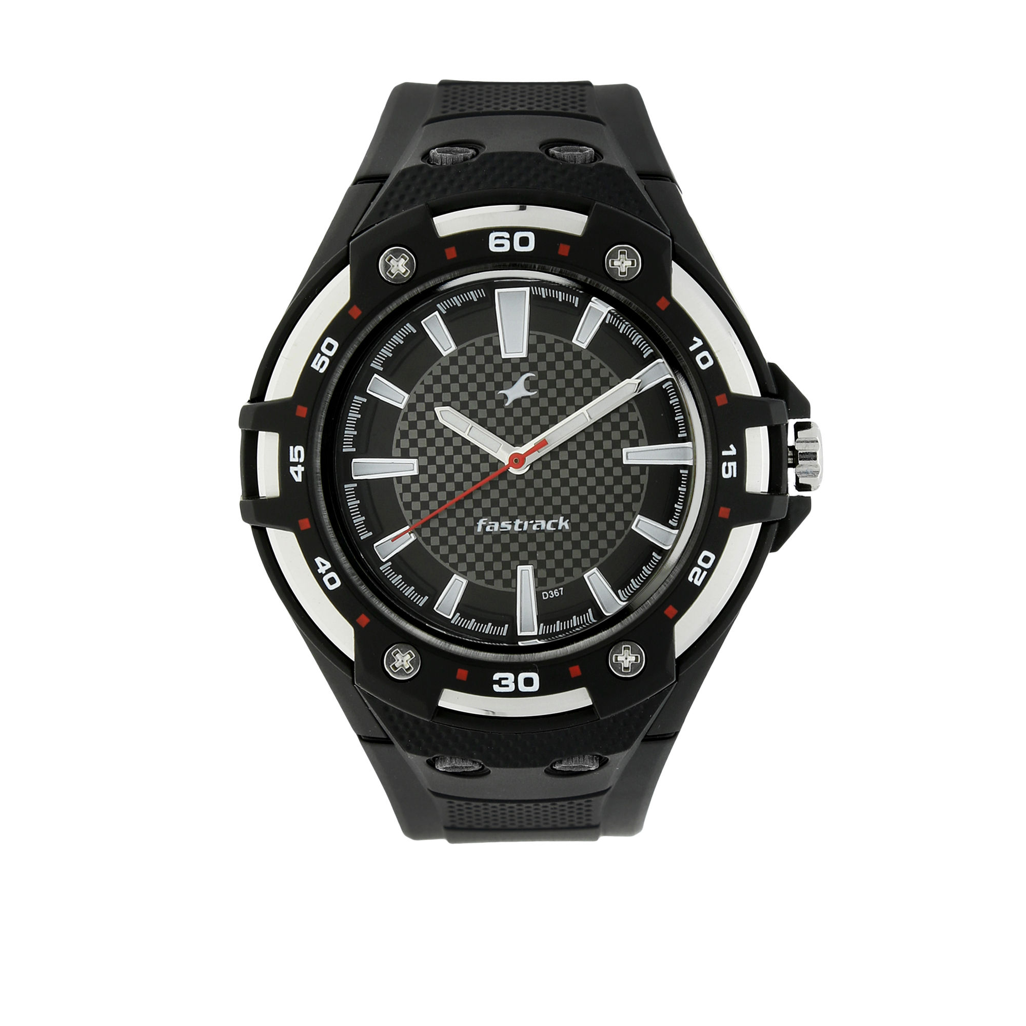 Black Dial Analog Watch For Men 