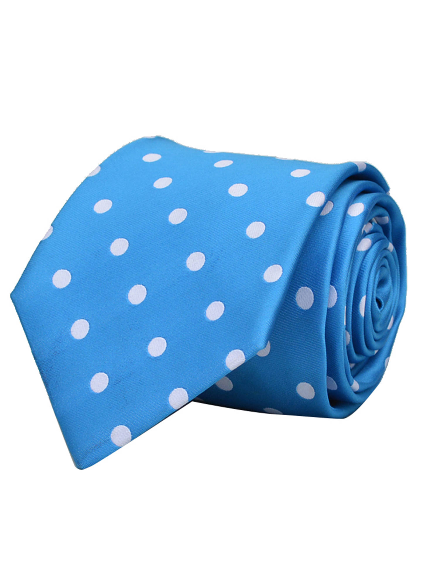 Tossido Blue Fine Woven Micro Fiber Necktie