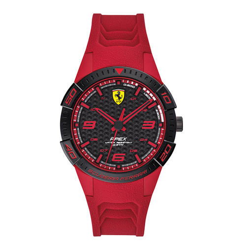 Buy Scuderia Ferrari Apex Analogue Black Round Dial Men