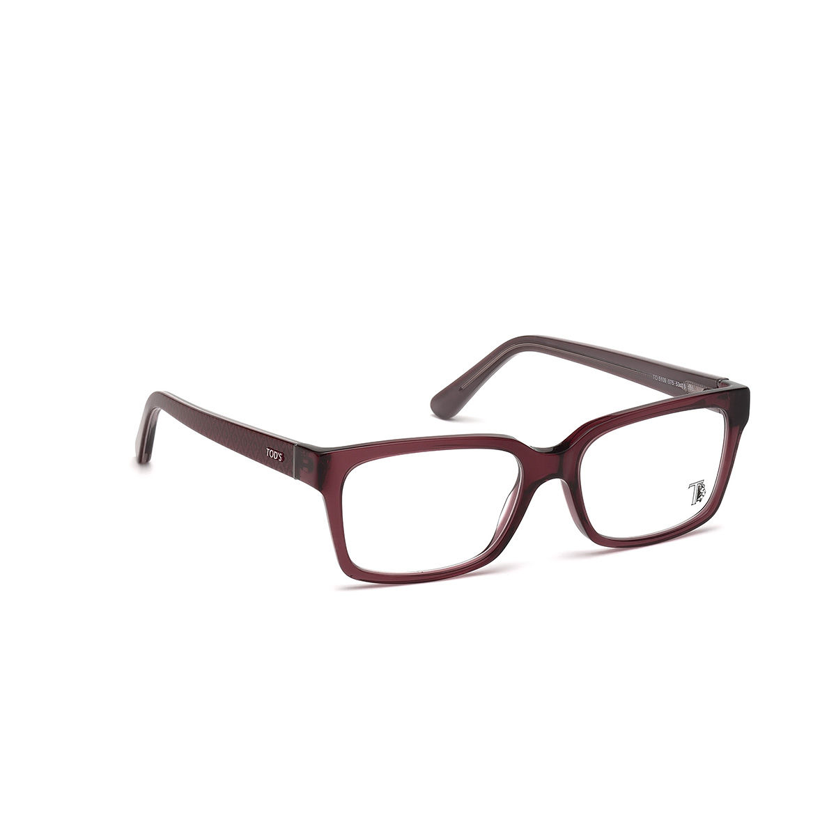 TOD'S Maroon Plastic Frames TO5109 53 075: Buy TOD'S Maroon Plastic ...