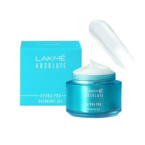 Lakme Absolute Hydra Pro Overnight Gel Buy Lakme Absolute Hydra Pro Overnight Gel Online At Best Price In India Nykaa