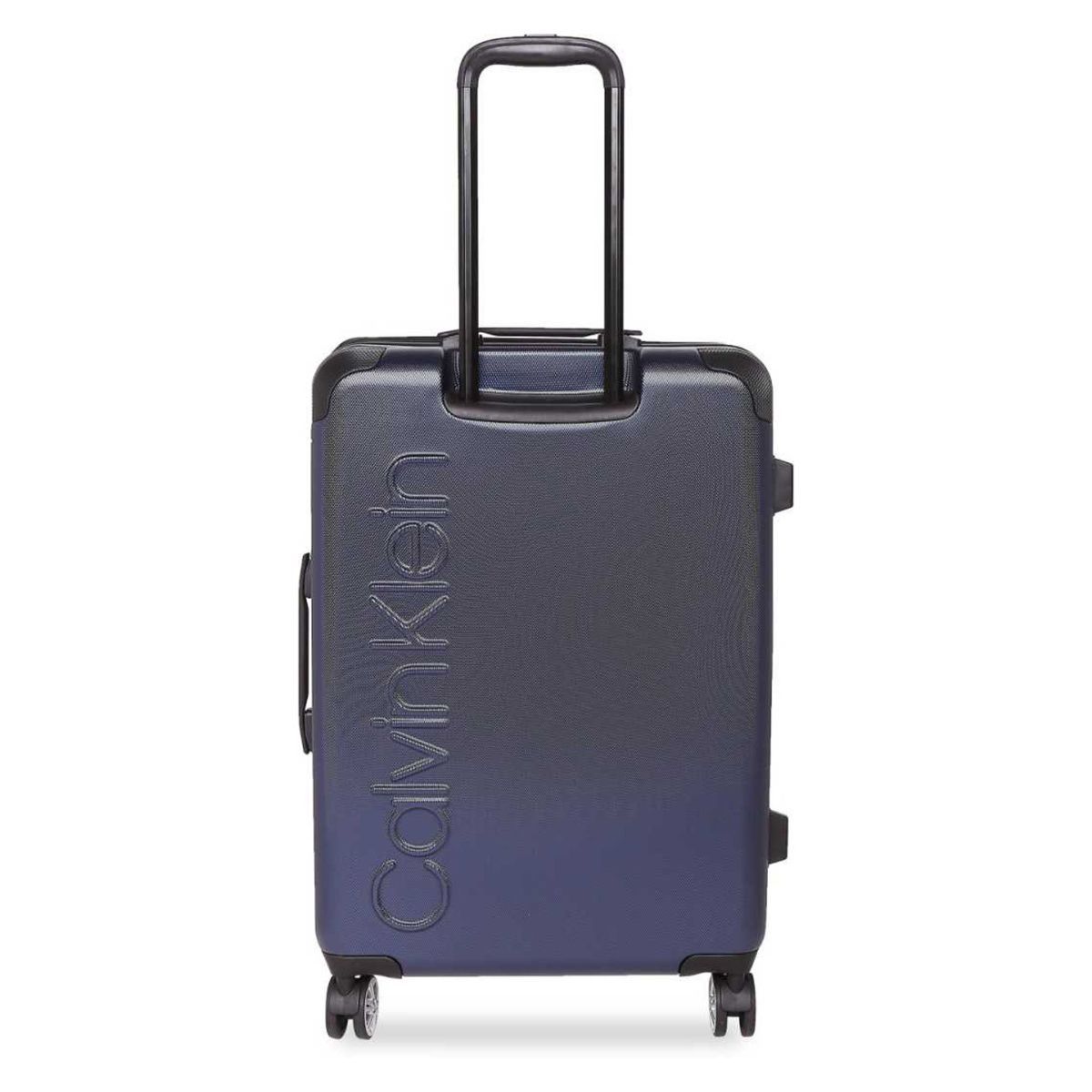 Calvin Klein Kimpton Hard Small Cabin Navy Blue Luggage Trolley (S