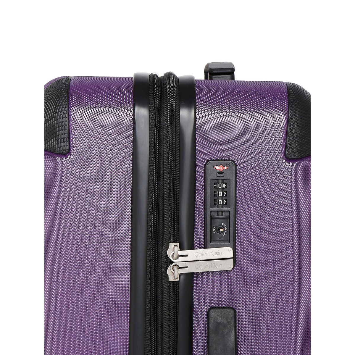 Buy Calvin Klein Kimpton Hard Large Purple Luggage Trolley L Online