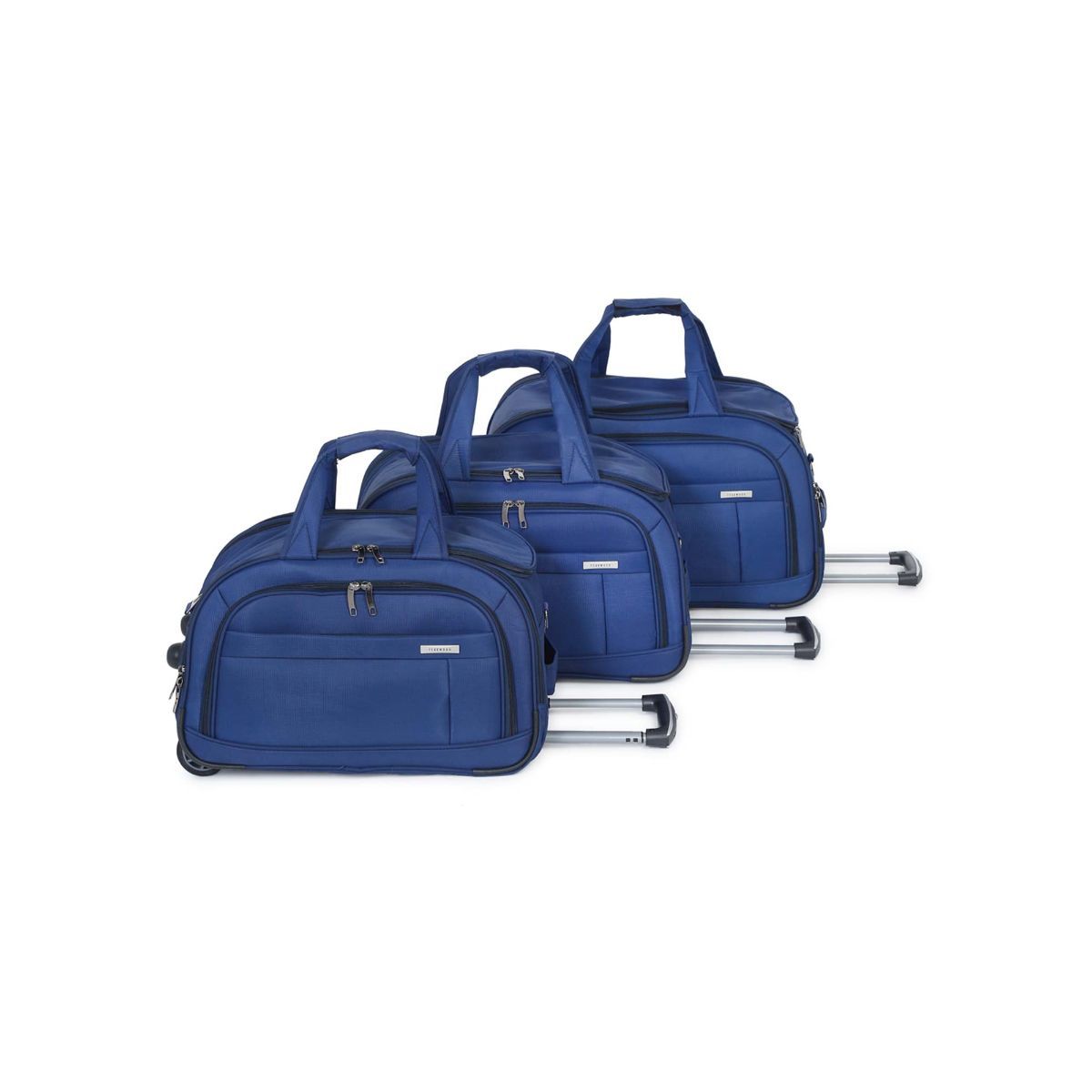 Teakwood Blue Solid Genuine Leather Laptop bag – Teakwood Leathers