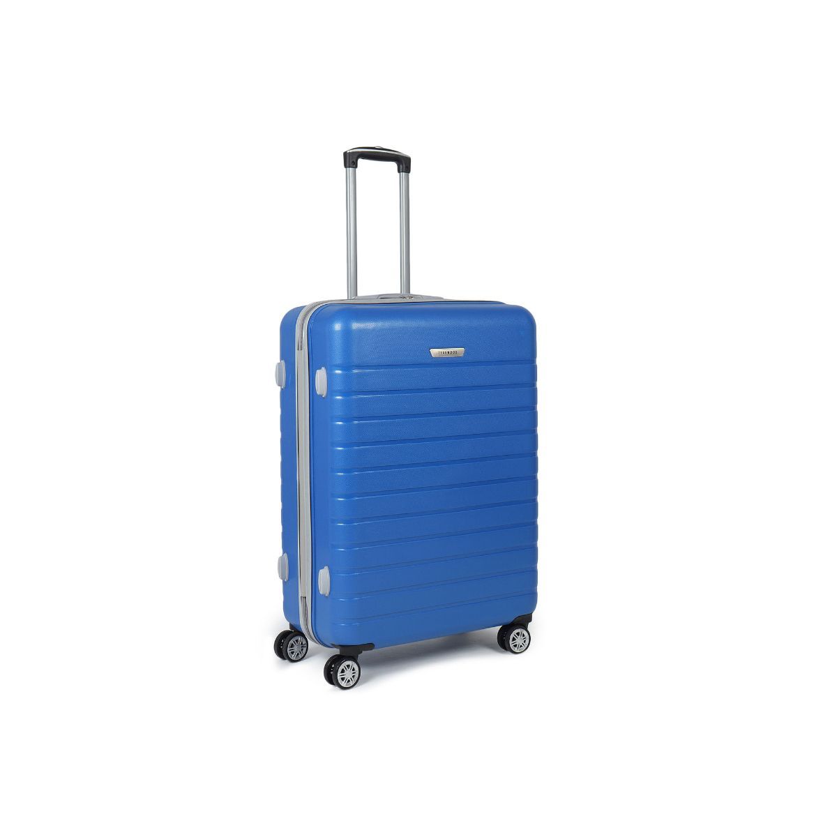 Buy Teakwood Unisex Blue Textured Hard Sided Cabin Size Trolley Bag Online buy-teakwood-unisex-blue-textured-hard-sided-cabin-size-trolley-bag-online