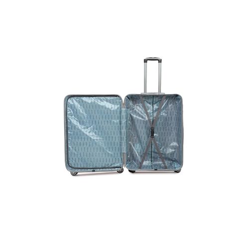 Teakwood Unisex Blue Textured Hard Sided Trolley Bag (Set of 3) (Custom):  Buy Teakwood Unisex Blue Textured Hard Sided Trolley Bag (Set of 3)  (Custom) Online at Best Price in India